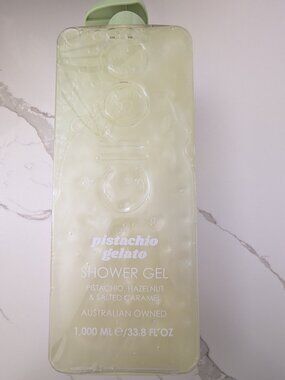 Ciroa pistachio hazelnut salted caramel body wash